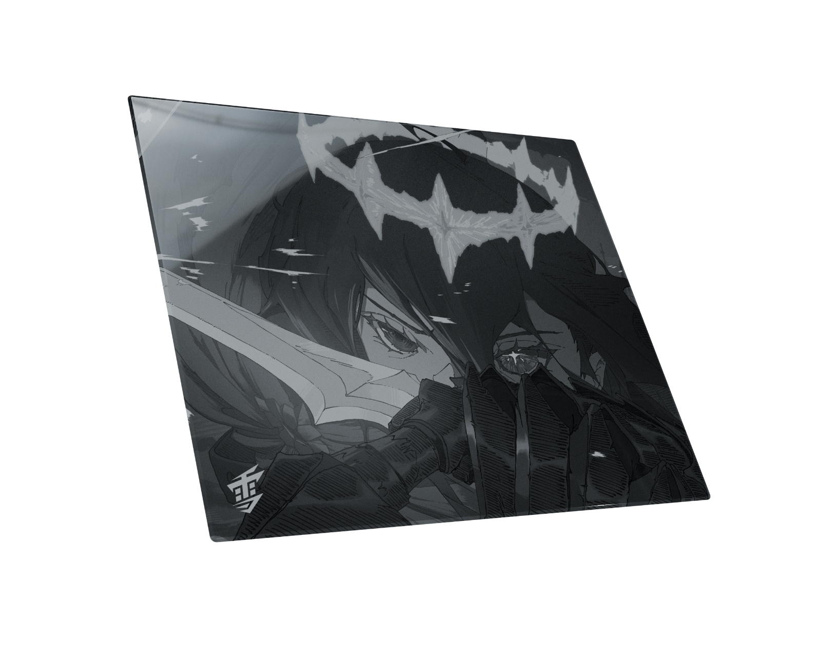 Yuki Aim Monokuro Glass Mousepad - Limited Edition - MaxGaming.com