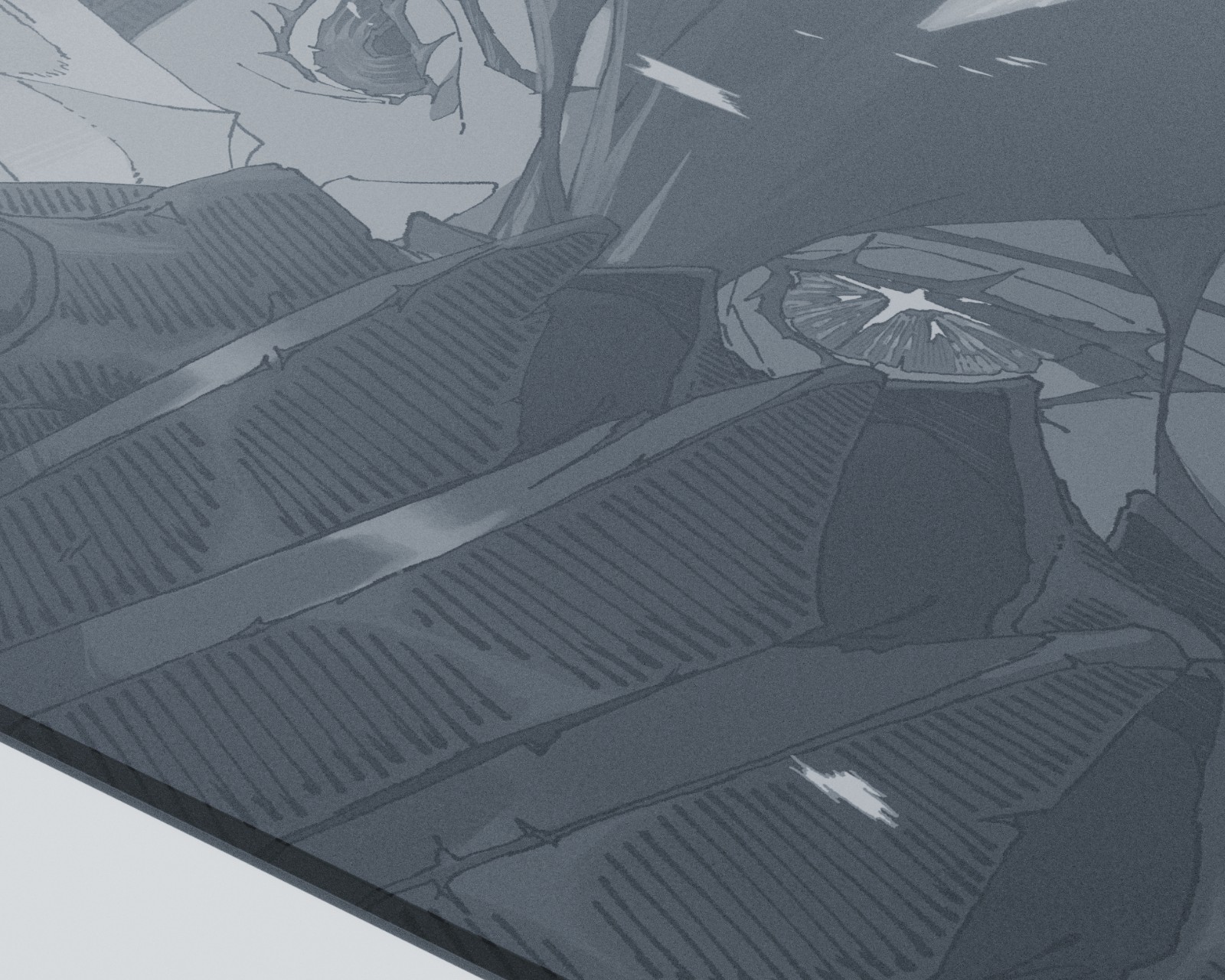 Yuki Aim Monokuro Glass Mousepad - Limited Edition - MaxGaming.com
