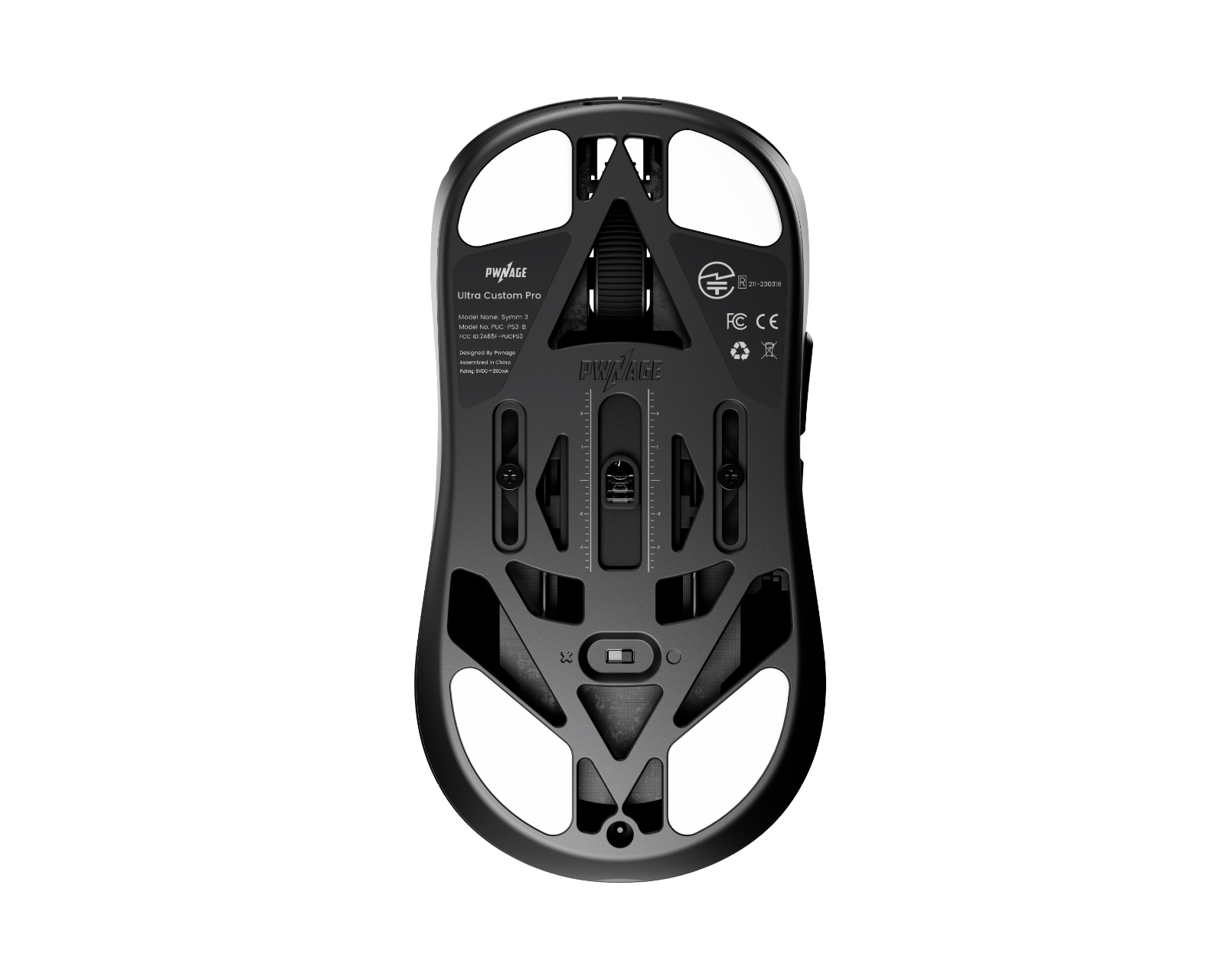 Pwnage Symm 3 Black スイッチパック付き Ultra Custom Pro Symm 3 | Pwnage