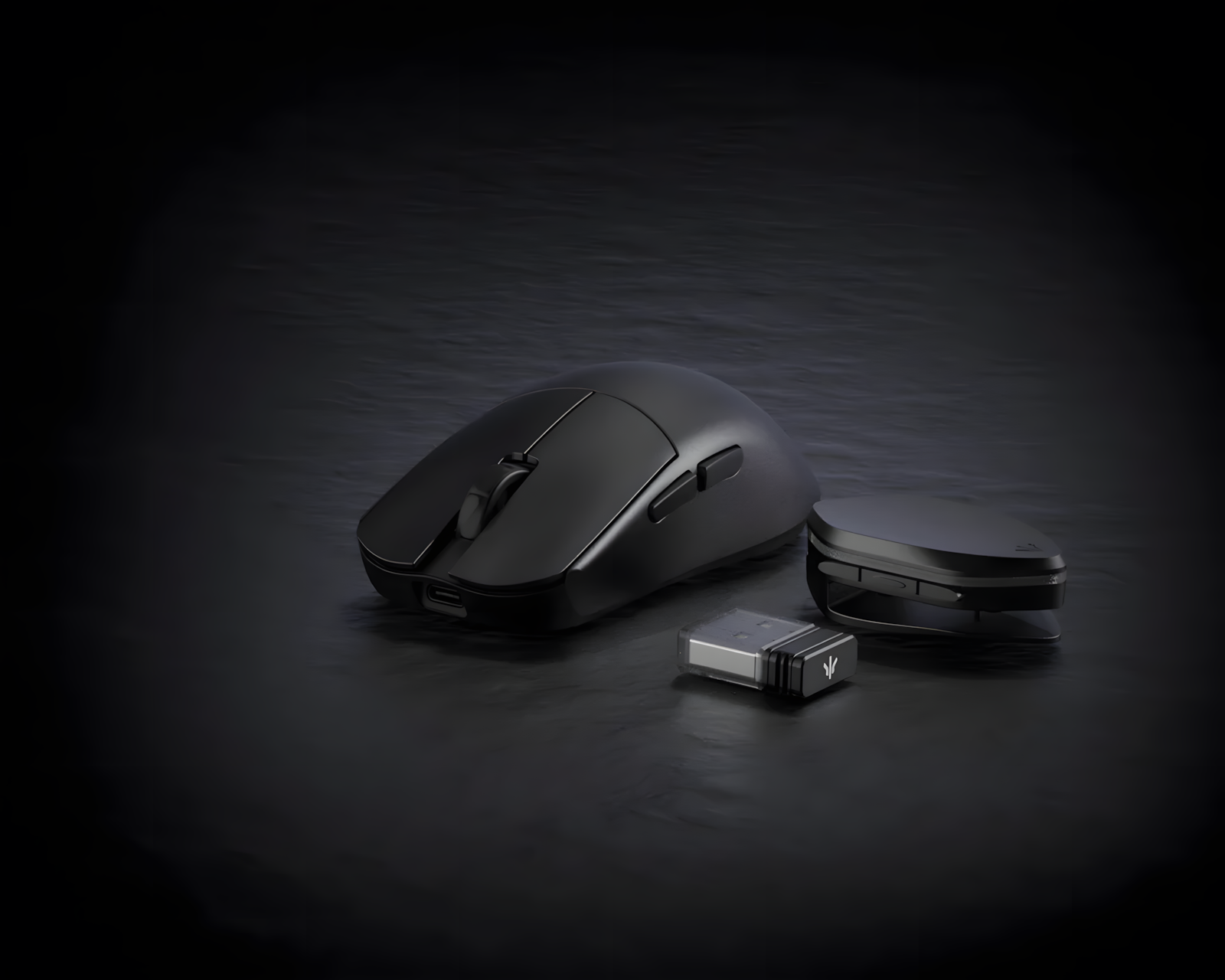 WLMouse YING Magnesium Gaming Mouse - Black [Omron Opticals