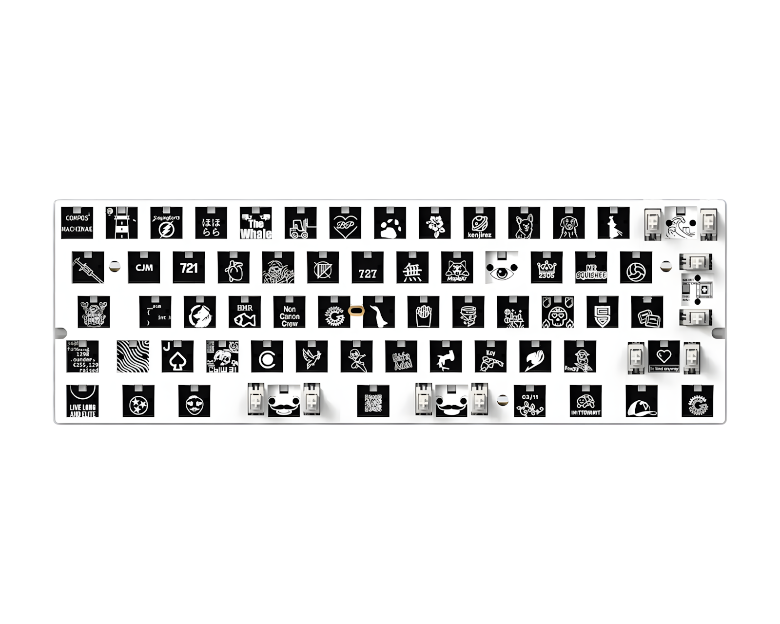 Wooting 60HE V2 Module - ISO Split Spacebar - MaxGaming.com