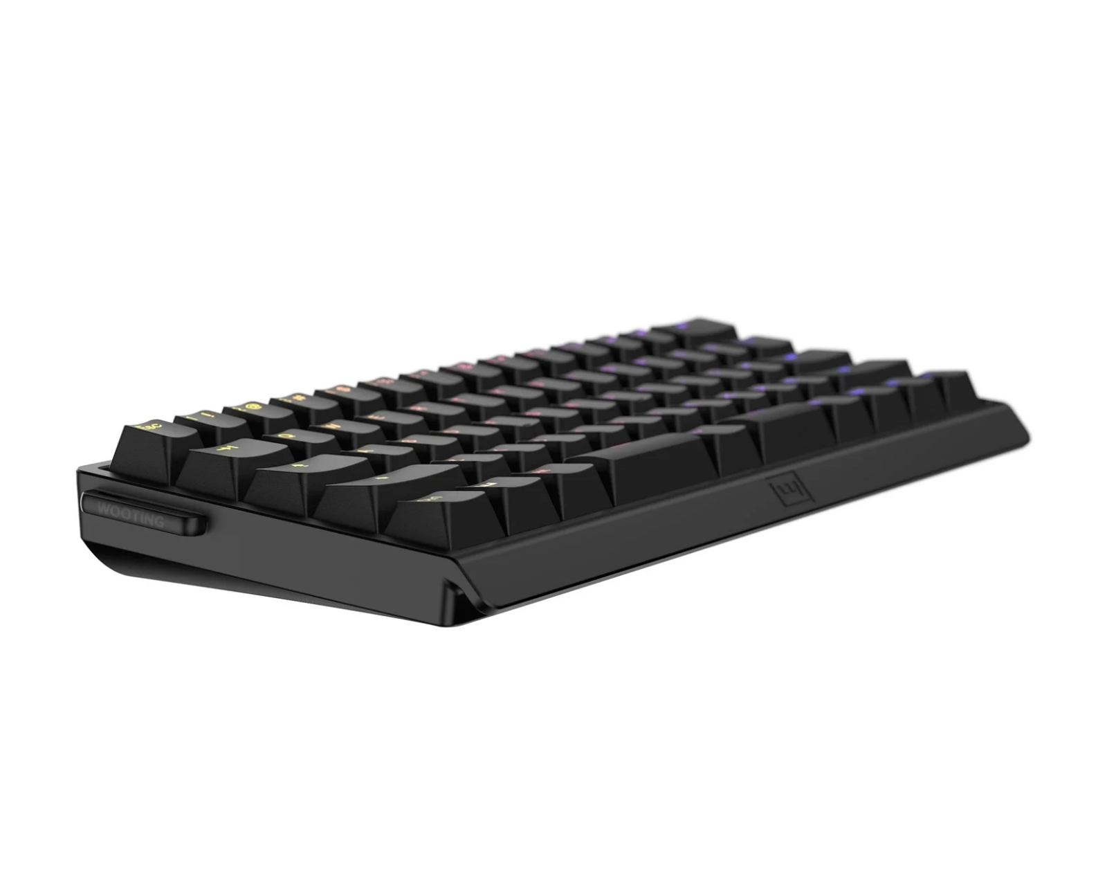 Wooting 60HE V2 Keyboard - ANSI Split Spacebar - Black Aluminum Wooting 60HE V2 Keyboard - ANSI Split Spacebar - Black Aluminum
