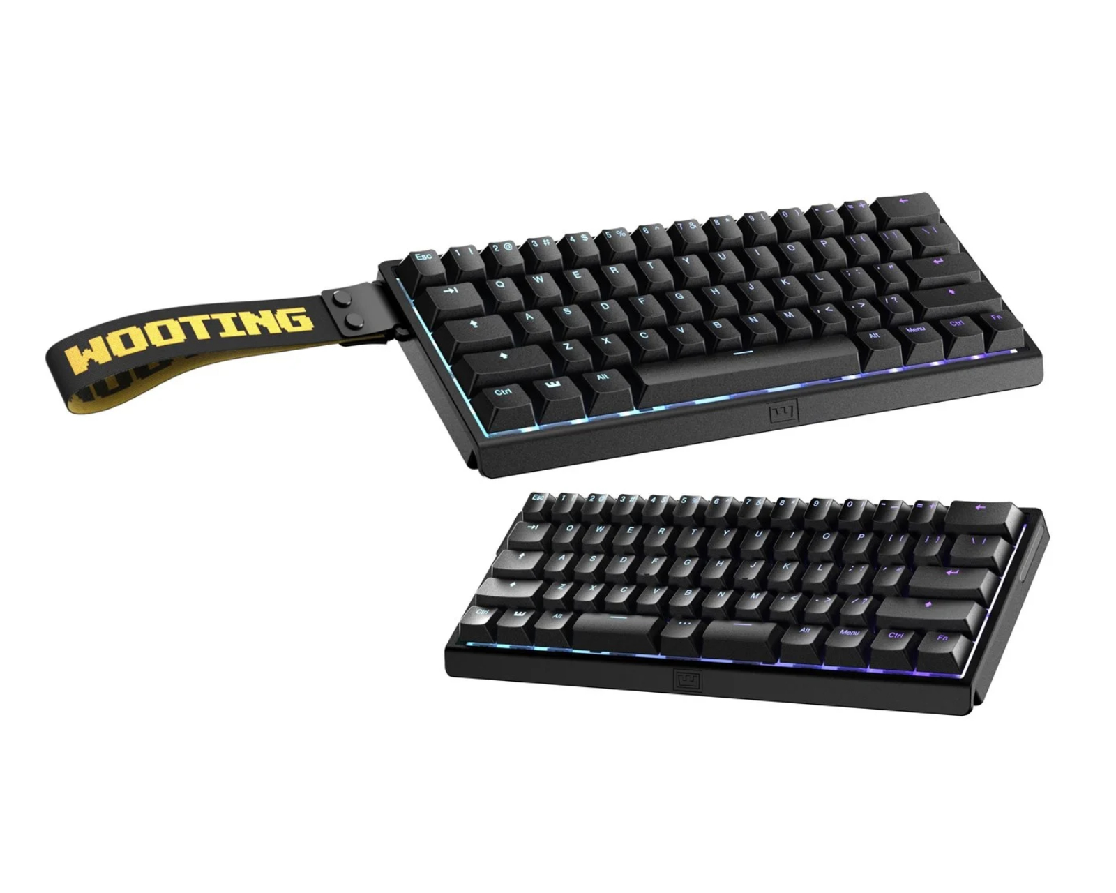 キーボード Wooting 60HE V2 Alminium ANSI Split Wooting 60HE V2 Magnetic 8K Keyboard