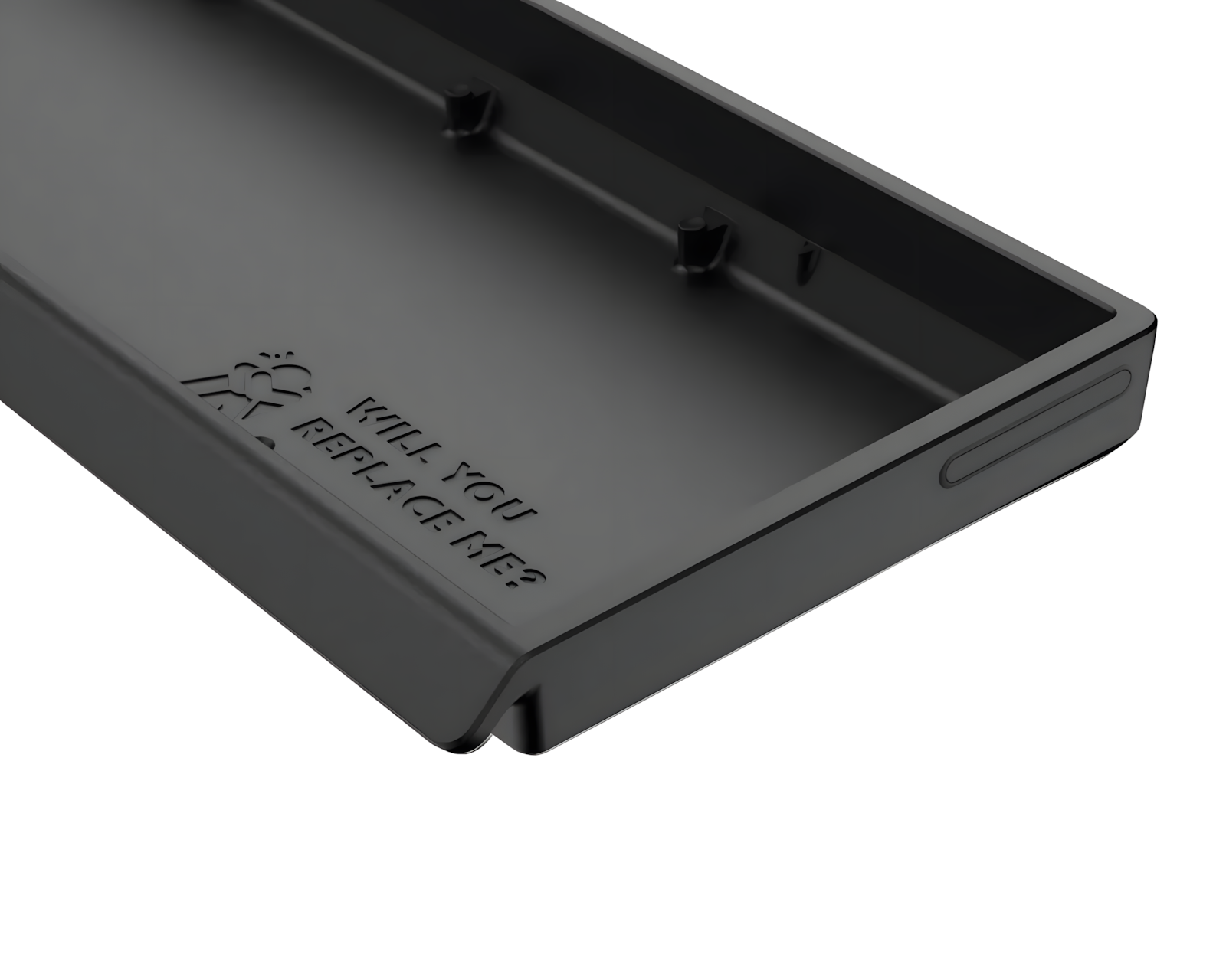 Wooting 60HE v2 Aluminum Case - Just Black - MaxGaming.com