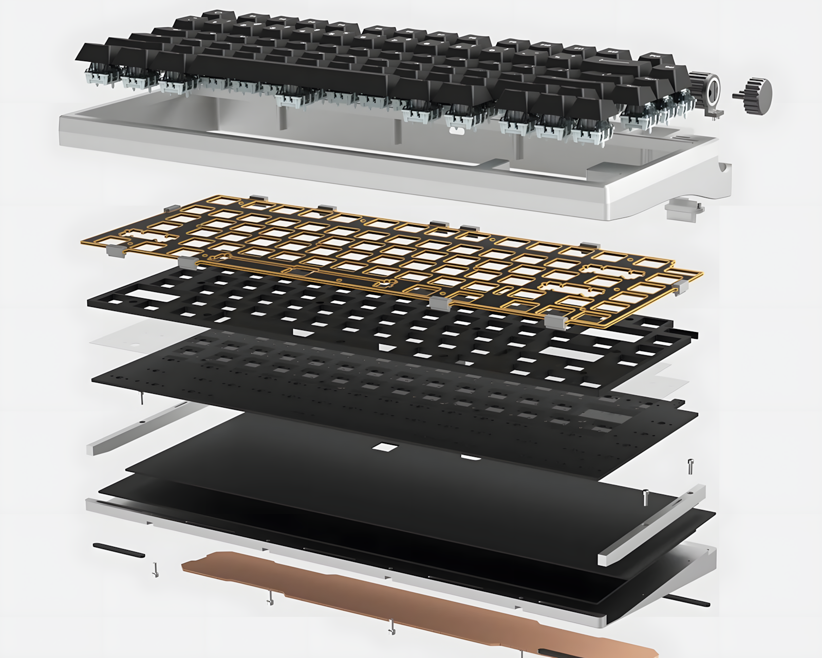 Tekkusai Titan 75HE Keyboard - ANSI - MaxGaming.com