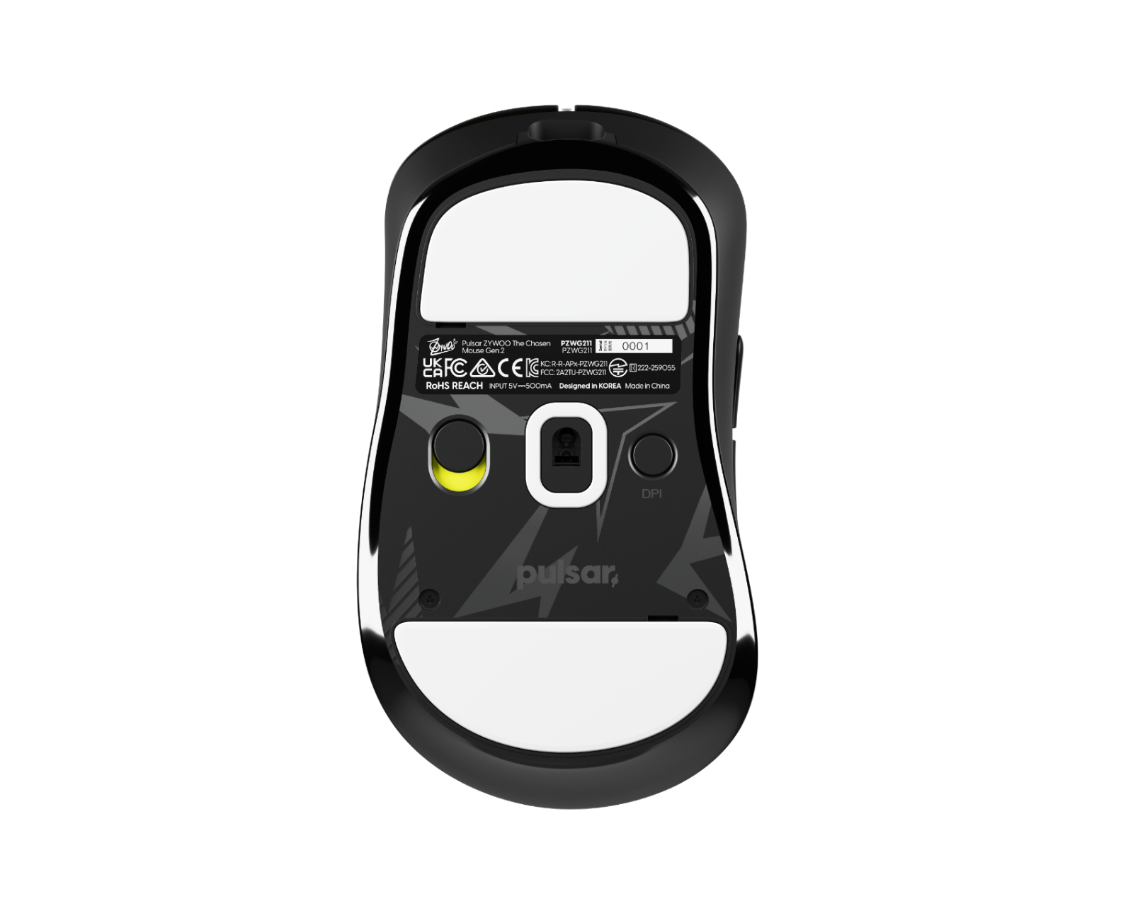 Pulsar ZywOo the Chosen Mouse Gen.2 Mini - Black - MaxGaming.com