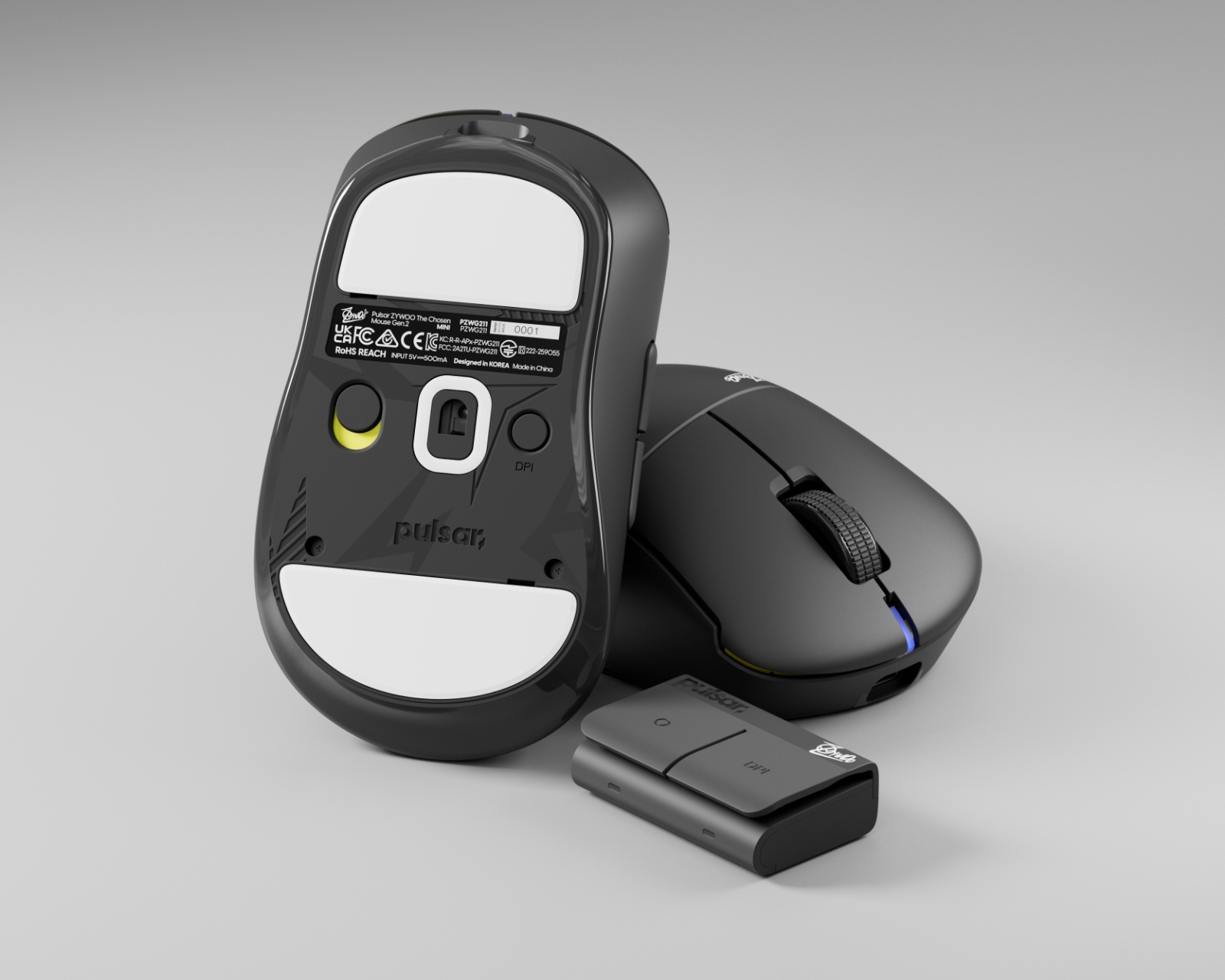 Pulsar ZywOo the Chosen Mouse Gen.2 Mini - Black - MaxGaming.com