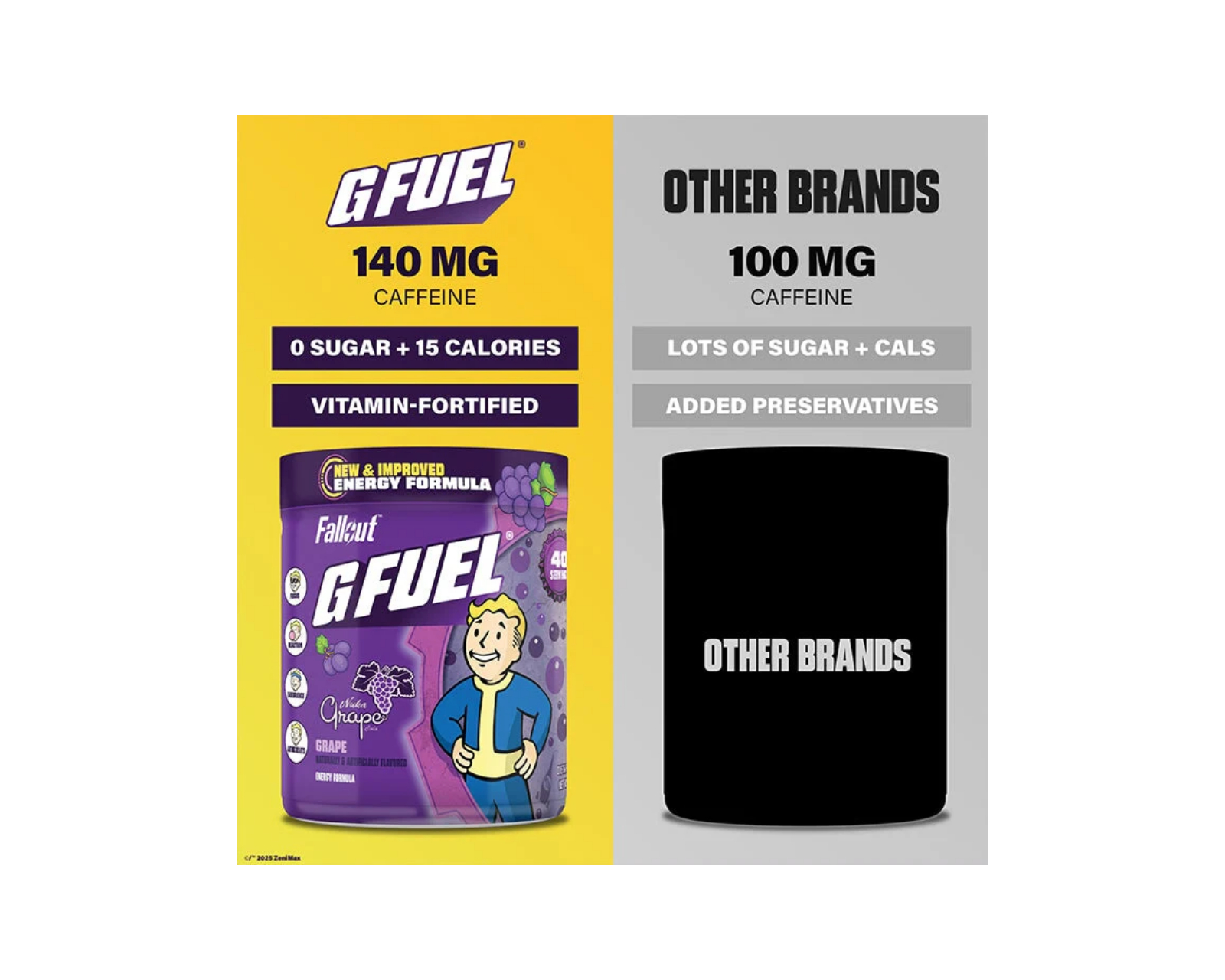 G FUEL Nuka Grape - 40 Servings - MaxGaming.com