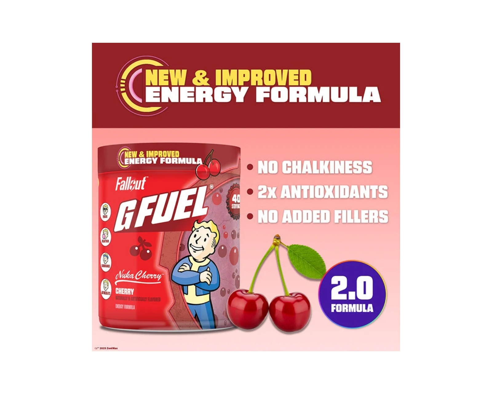 G FUEL Nuka Cherry - 40 Servings - MaxGaming.com