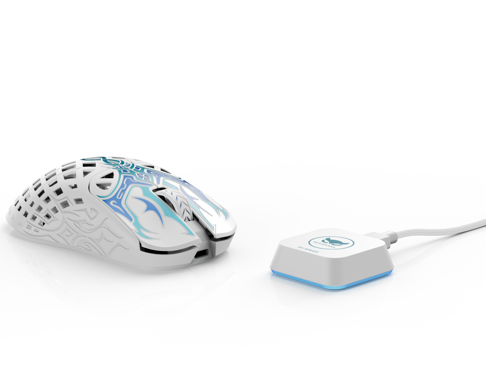 Waizowl TRIAINA - 8K Wireless gaming Mouse - Riptide - MaxGaming.com