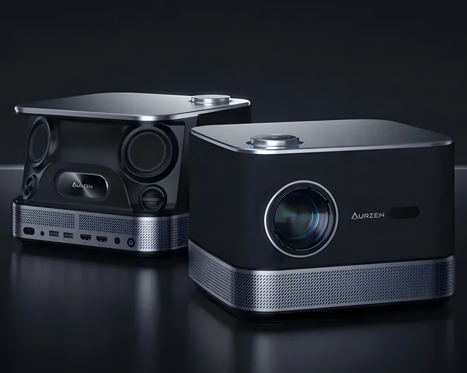Aurzen Boom 3 All-in-one Smart 4K Projector - MaxGaming.com