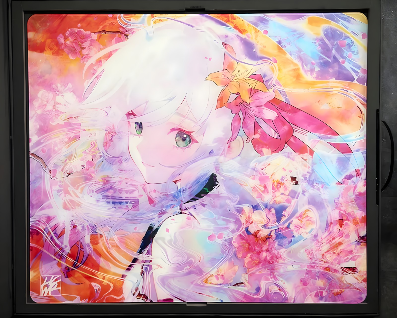 Kyomi Hanabi Glass Mousepad - MaxGaming.com