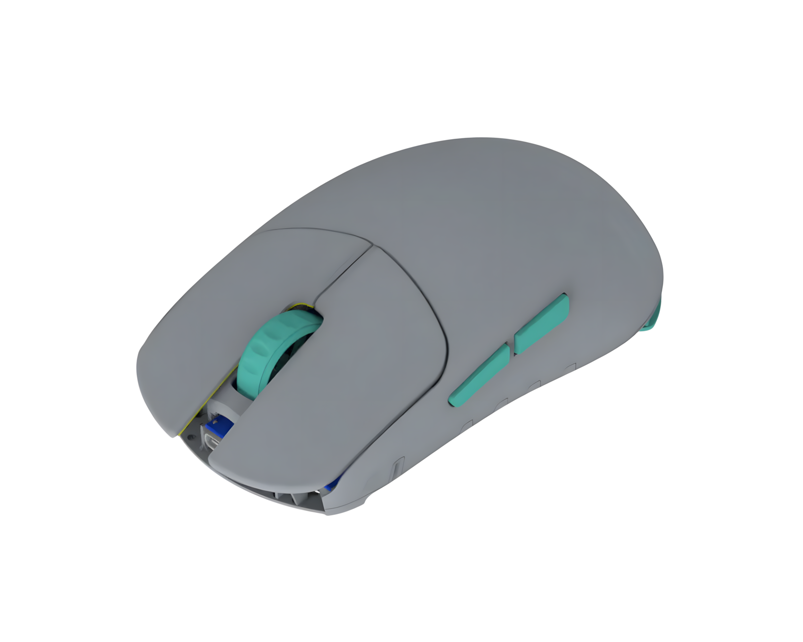 G-Wolves LYCAN 8K Wireless Gaming Mouse - Grey - MaxGaming.com