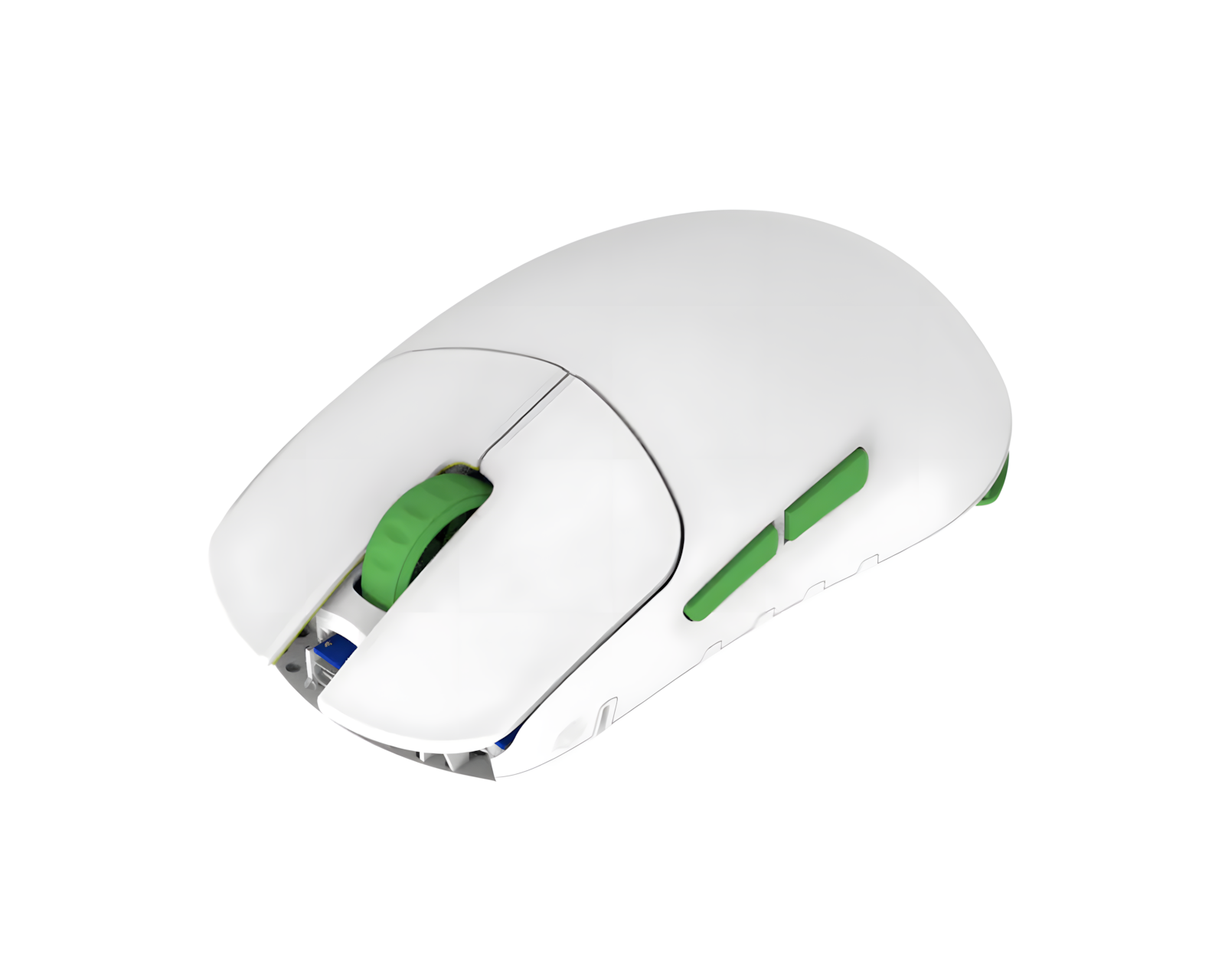 G-Wolves LYCAN 8K Wireless Gaming Mouse - White - MaxGaming.com