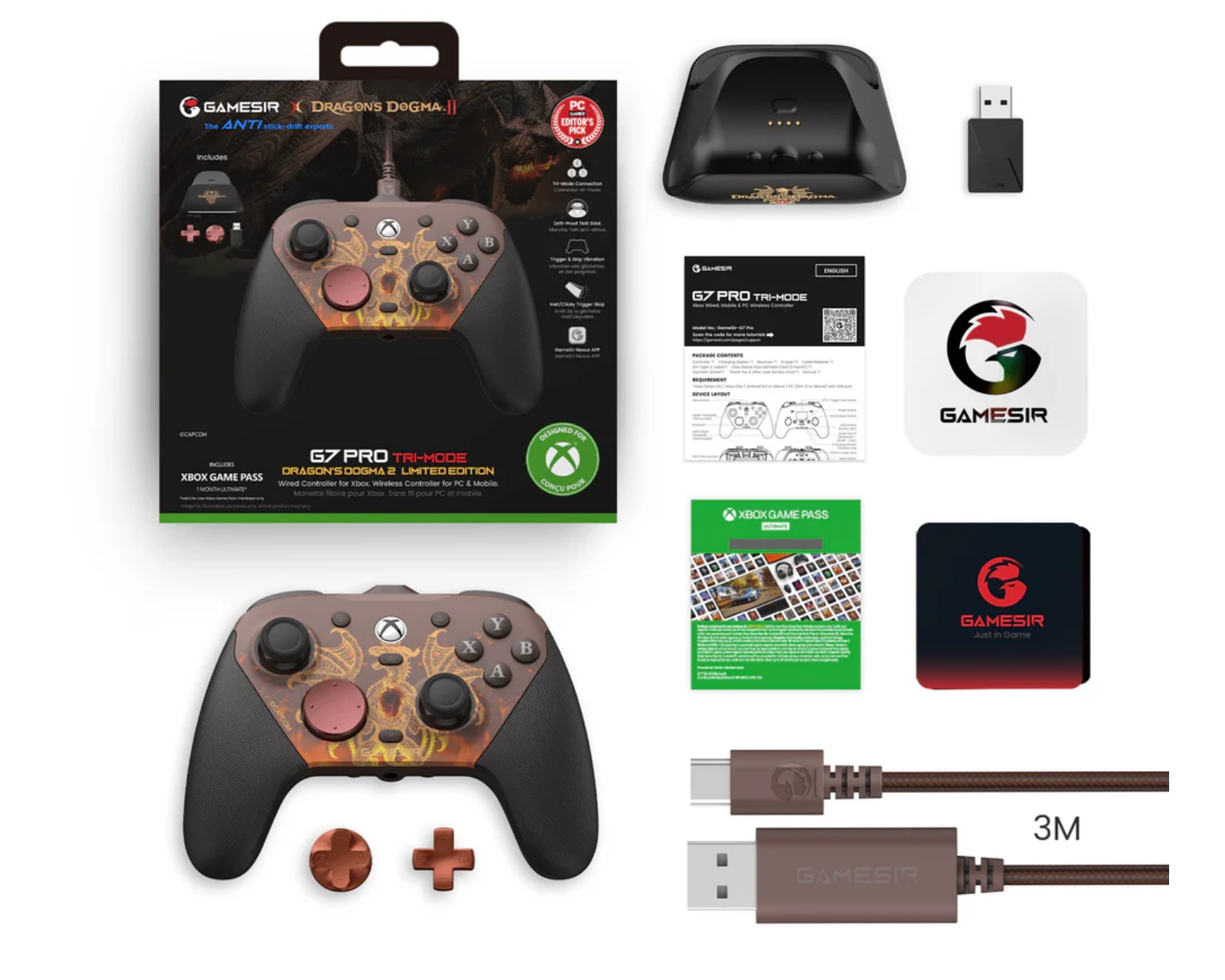 GameSir G7 PRO Controller - Dragon's Dogma II - MaxGaming.com