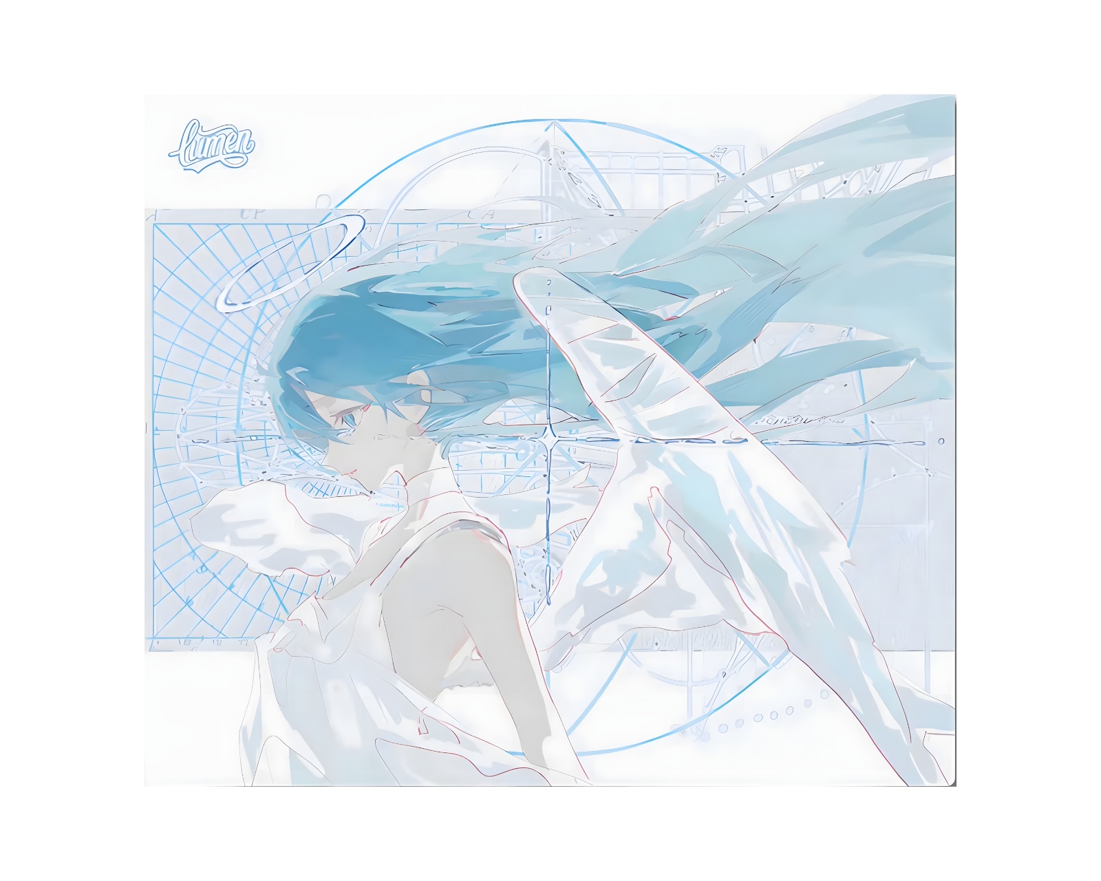 lumen gaming rey　清 Lumen Rey Glass Mousepad - MaxGaming.com