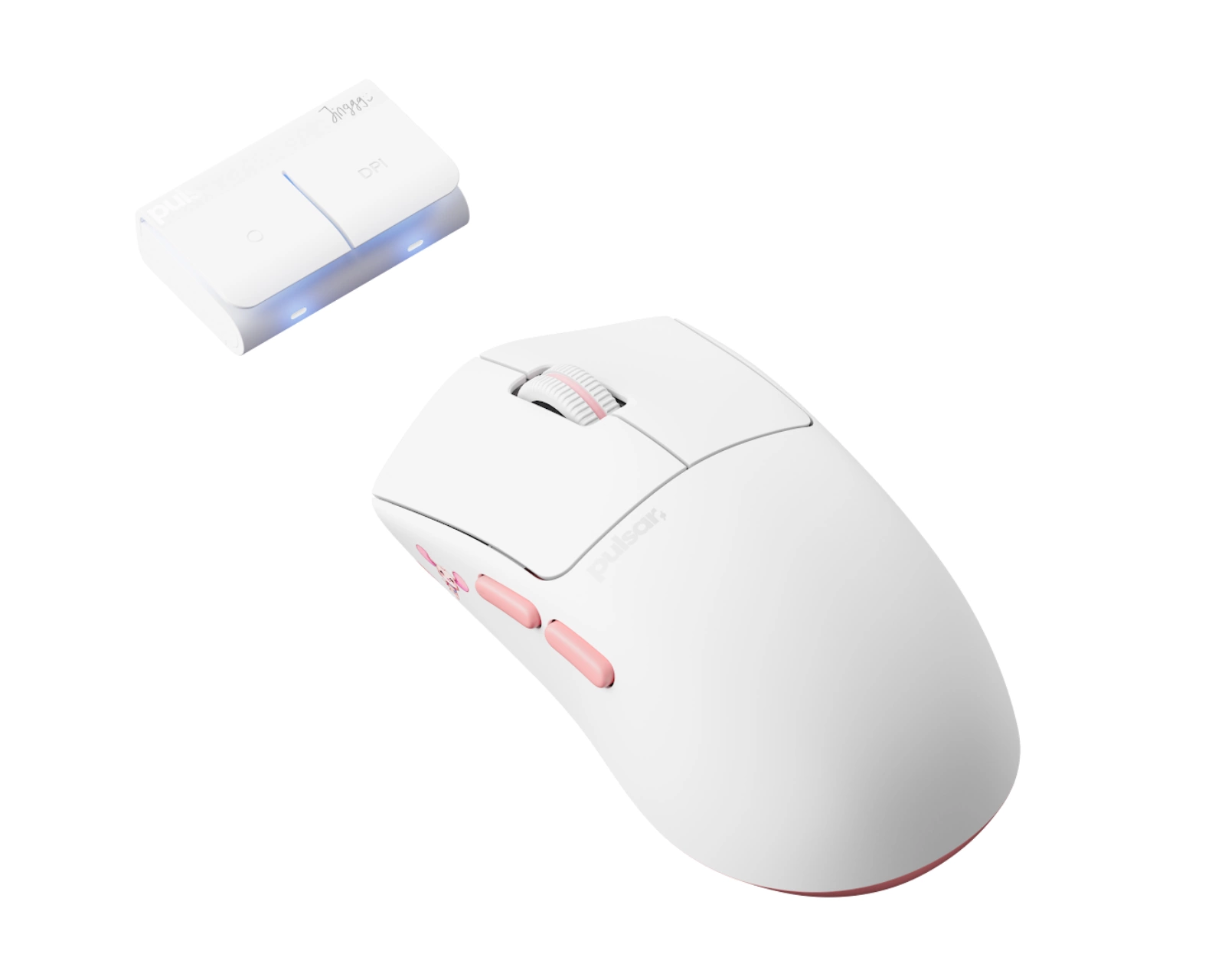 Pulsar Pro Series Jinggg-X Gaming Mouse - Pink - MaxGaming.com