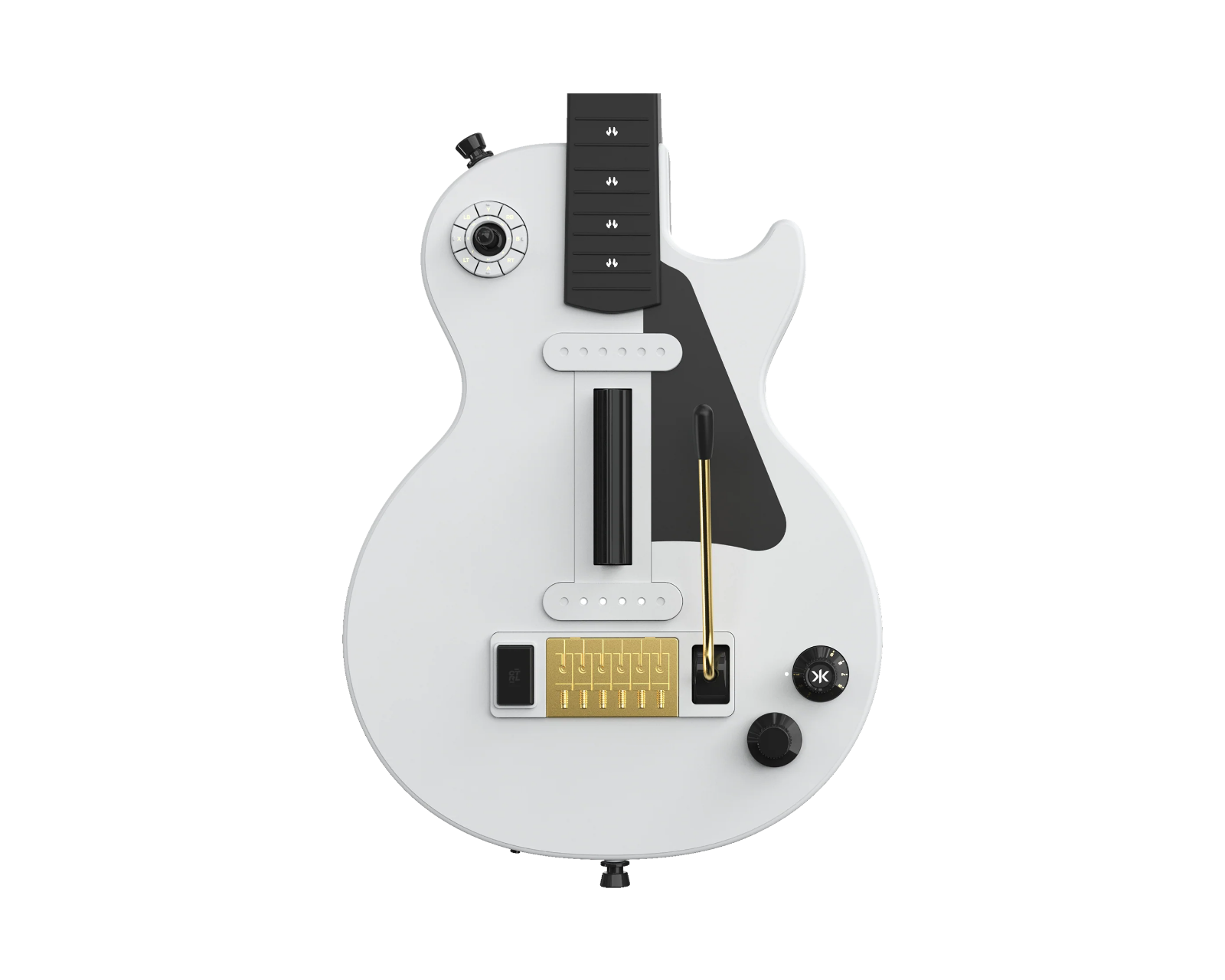 CRKD Gibson Les Paul Guitar Controller - Alpine White Pro Edition