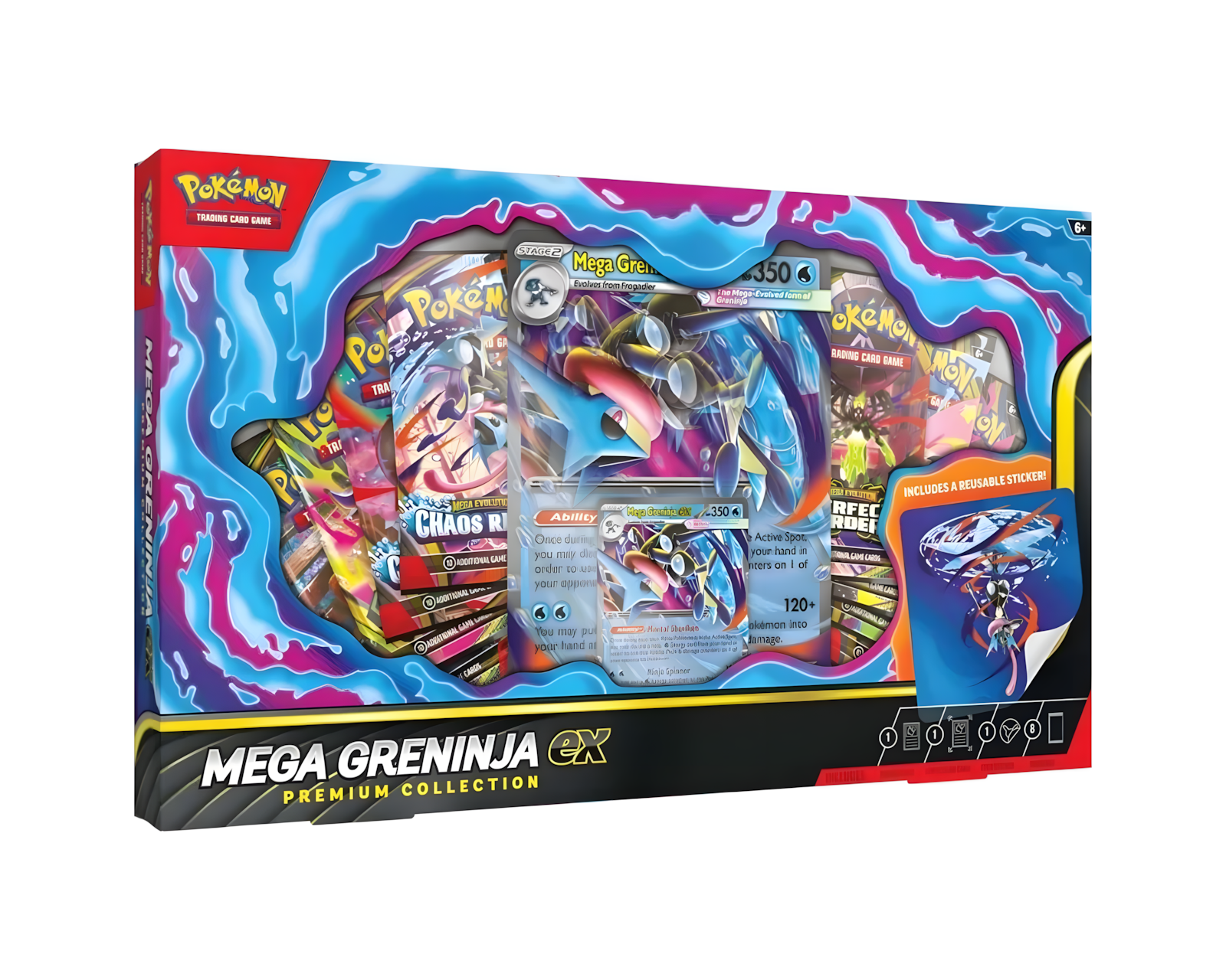 Pokémon Mega Greninja ex Premium Collection - MaxGaming.com