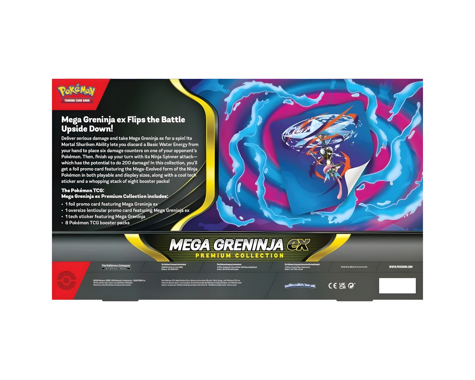 Pokémon Mega Greninja ex Premium Collection - MaxGaming.com