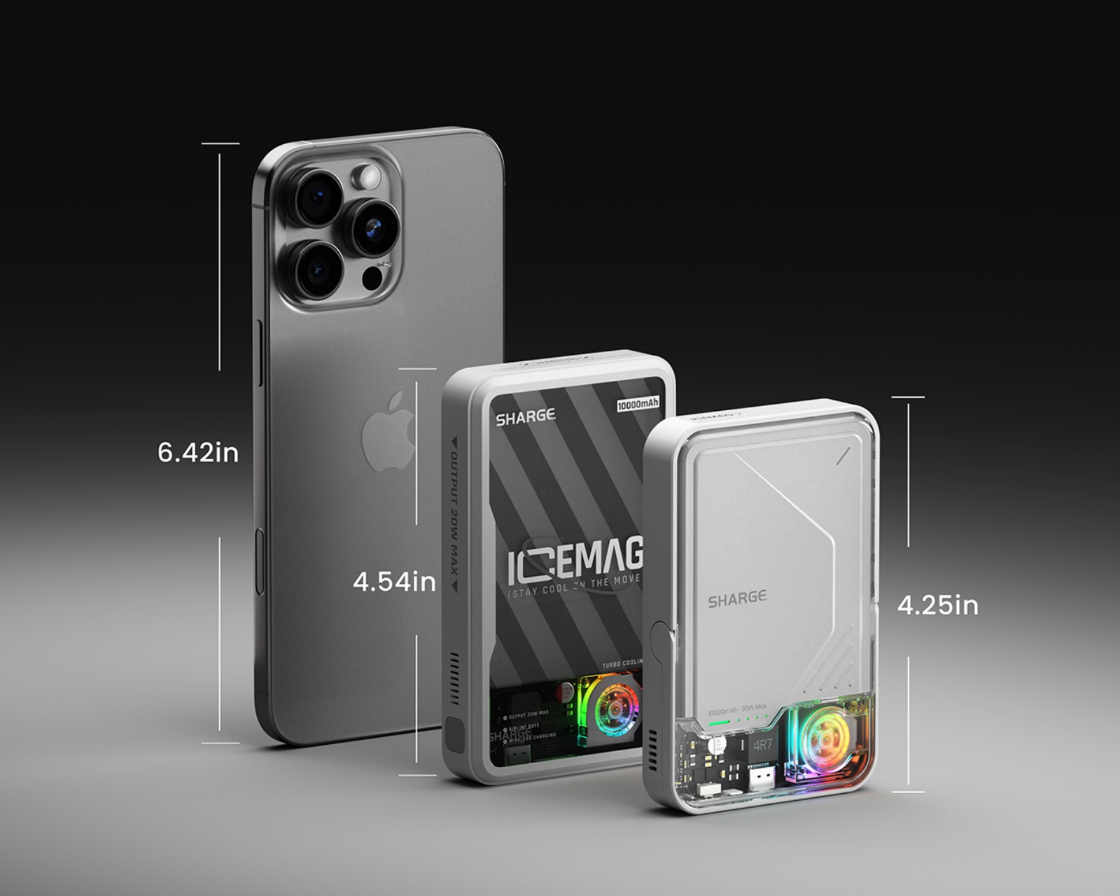Sharge ICEMAG 2 10000 mah Powerbank - MaxGaming.com