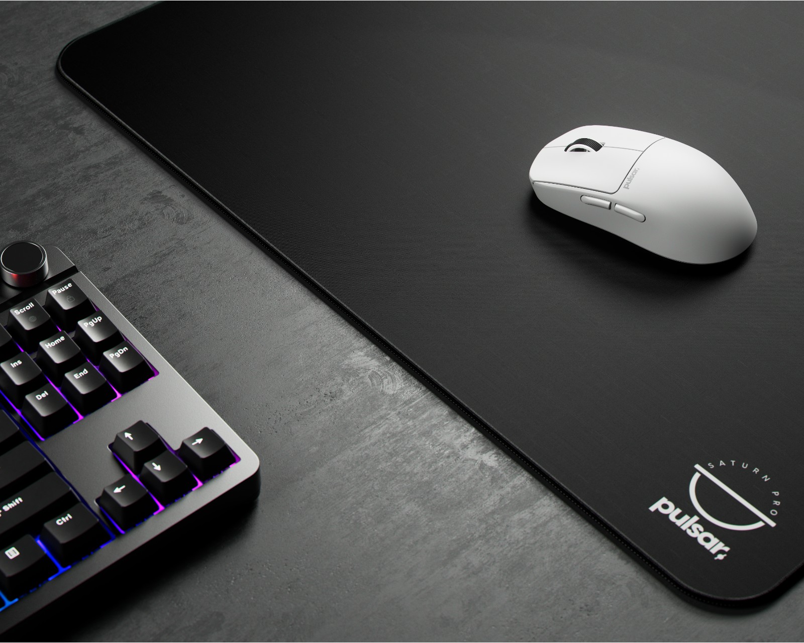 Pulsar Saturn Pro Mouse XLSQ - Xsoft - Jet Black - MaxGaming.com