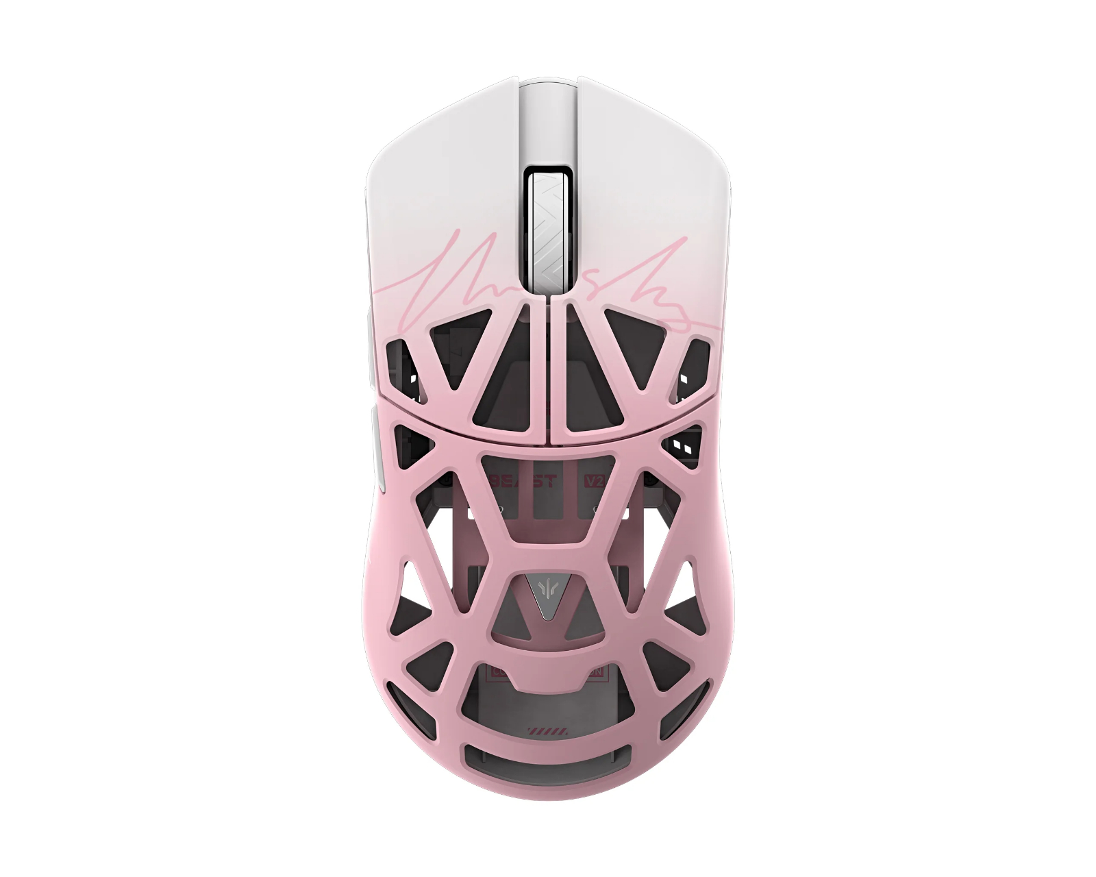 WLMouse Beast X Mini V2 Wireless Gaming Mouse - Pink/White