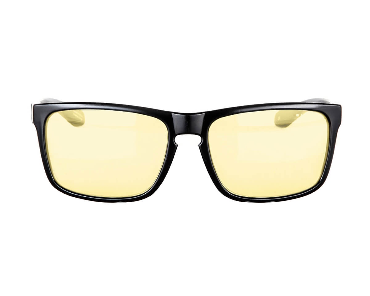 Gunnar Optiks Intercept Amber Gaming Eyewear - Onyx - MaxGaming.com