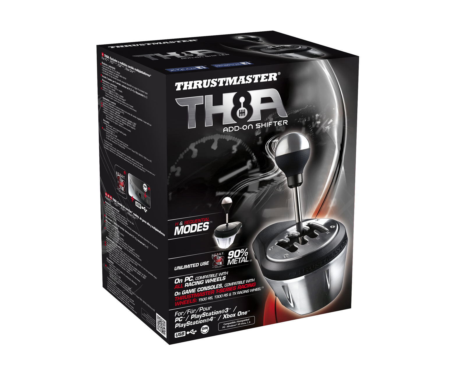 THRUSTMASTER TH8Aシフター Add on shifter TH8A Add-On Shifter | Thrustmaster U.S eShop