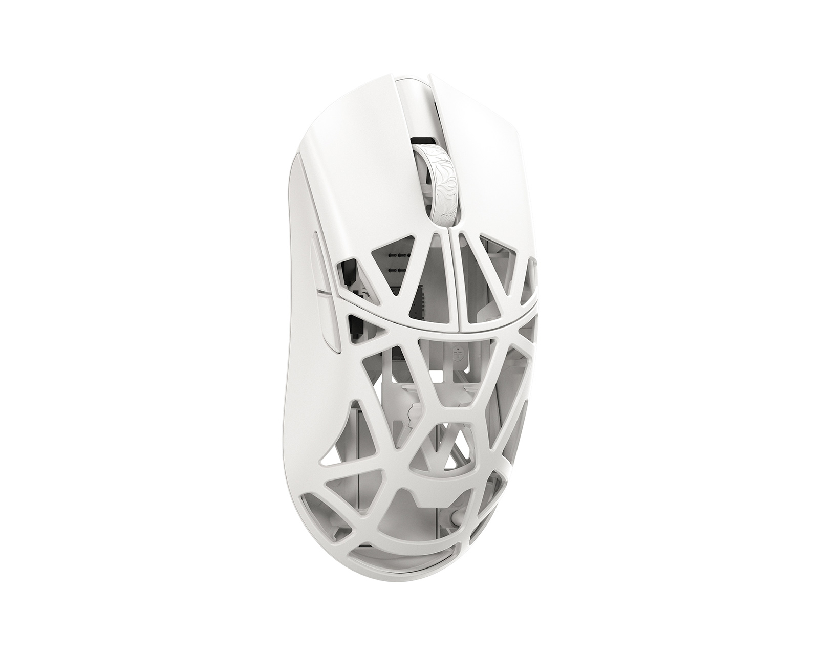 WLMouse Beast X Mini Pro - Milky White [Omron Opticals] - Solid