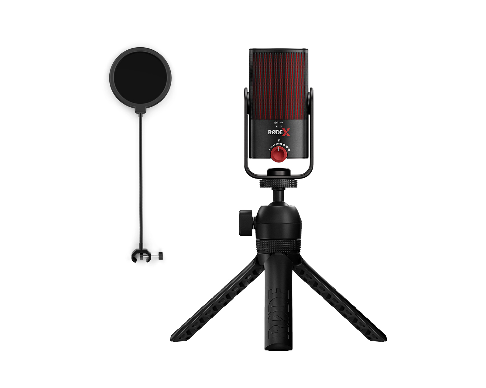 RØDE X XCM-50 - Condenser USB Mikrofon för Streaming & Fifine Popfilter - MaxGaming.com