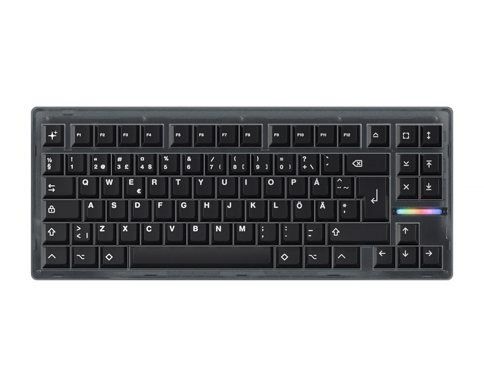 Wooting 80HE Ghost ISO + WoB Keycaps - MaxGaming.com