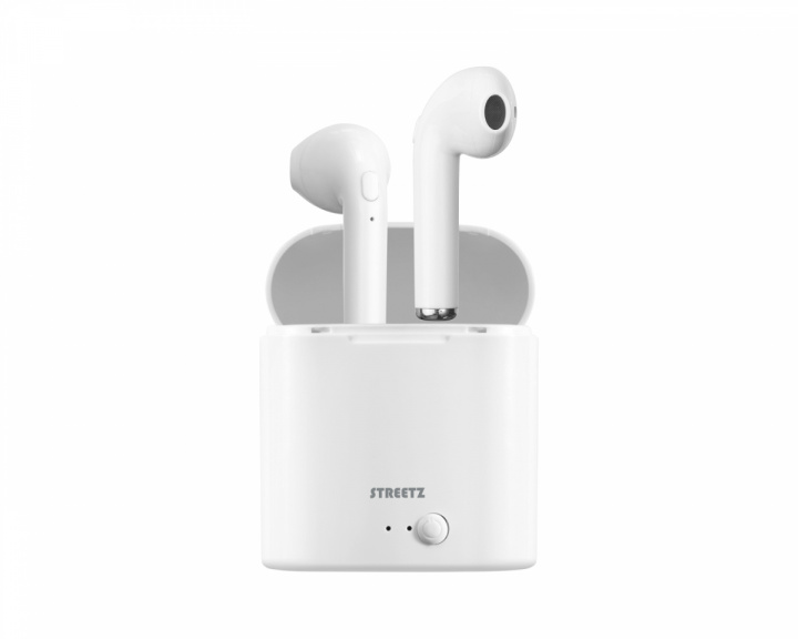 True Wireless Stereo Headphones with Charging Case - White in the group Mobile Accessories / Headsets for mobile at MaxGaming (100015)