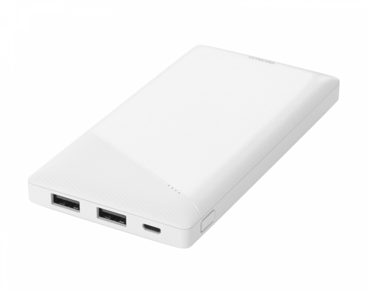 Deltaco 10000 mAh Powerbank - White