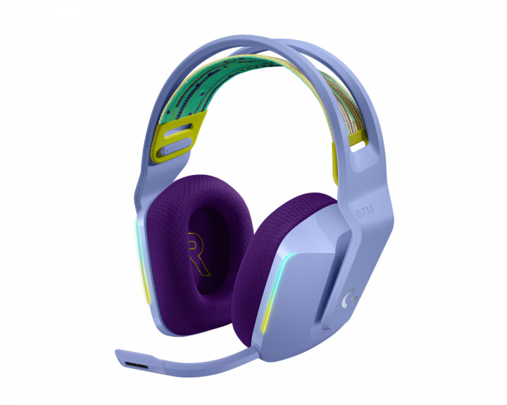 Logitech G733 Lightspeed Wireless Headset - Lilac