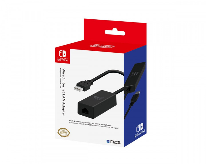Switch LAN Adapter in the group Console / Nintendo / Accessories / Cables at MaxGaming (10461)