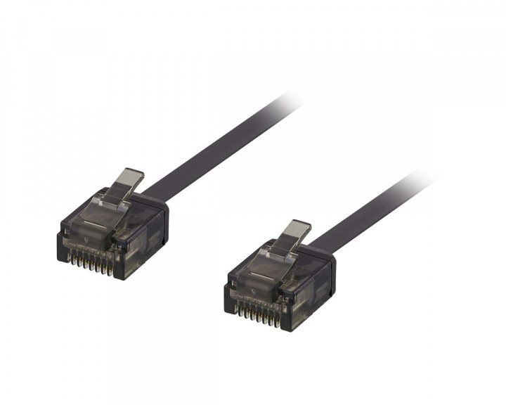 Deltaco UTP Network cable Cat6 0.5m Black