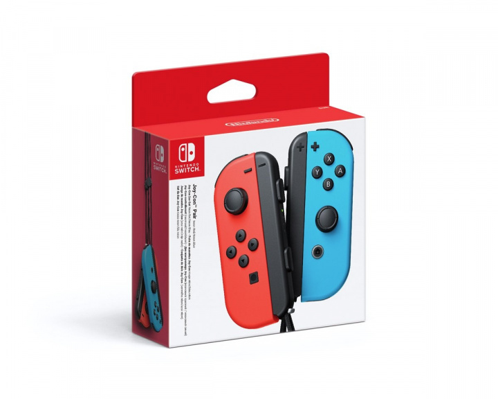 Joy-Con Pair Red/Blue in the group Console / Nintendo / Accessories / Controller at MaxGaming (10631)