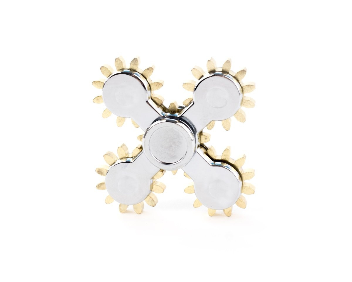 fidget spinner silver