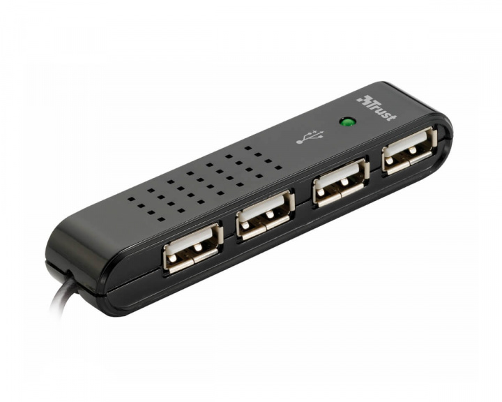 Vecco 4 Port USB 2.0 Mini Hub in the group PC Peripherals / Cables & adapters / USB Hub at MaxGaming (12124)