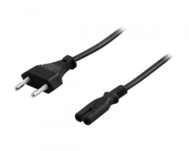 Deltaco Power cable 10m Black