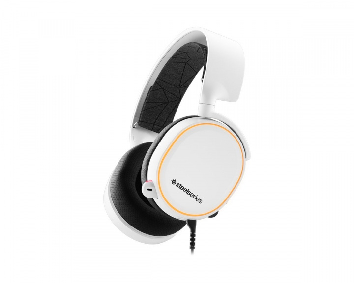 Arctis 5 Gaming Headset White in the group PC Peripherals / Headsets & Audio / Gaming headset / Wired at MaxGaming (12753)