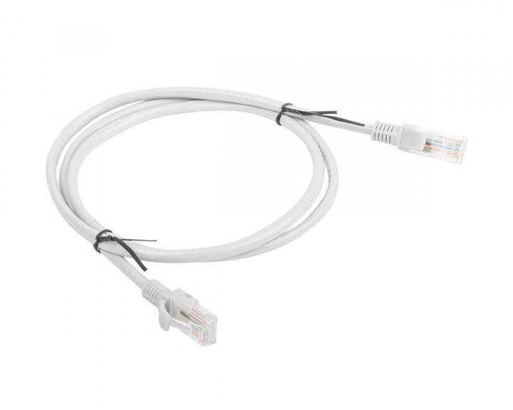 Lanberg Cat6 UTP Network Cable 1m Grey