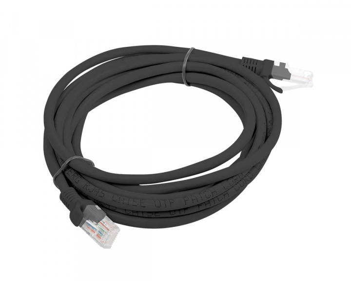 Cat6 UTP Network Cable 3m Black in the group PC Peripherals / Router & Networking / Ethernet cables at MaxGaming (12852)