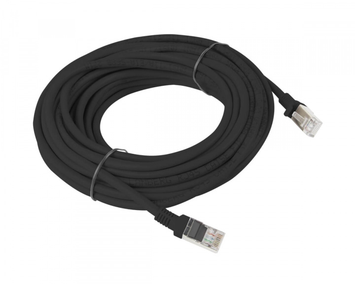 Cat6 UTP Network Cable 10m Black in the group PC Peripherals / Router & Networking / Ethernet cables at MaxGaming (12854)