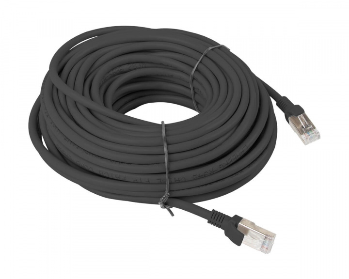 Lanberg Cat6 UTP Network Cable 20m Black