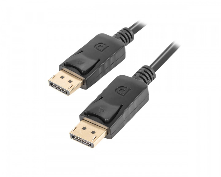 DisplayPort Cable Male - Male Black 1m in the group PC Peripherals / Cables & adapters / Video cables / Displayport cable at MaxGaming (12883)