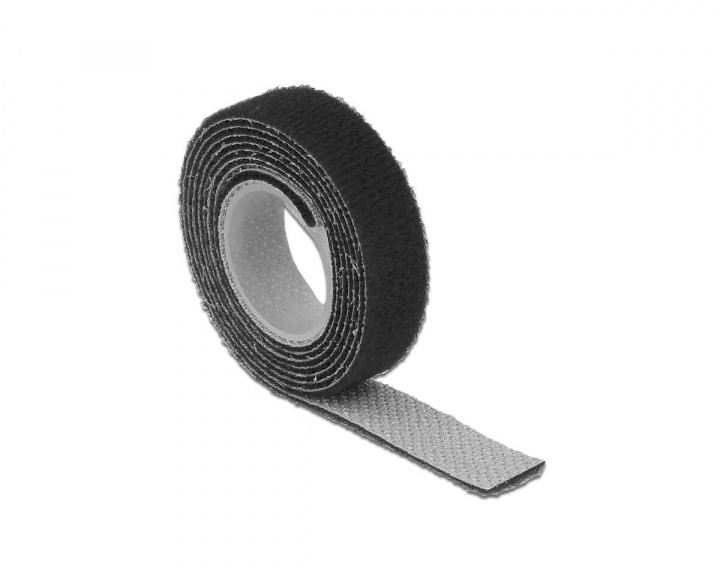 Delock Cable Ties Black 1 meter