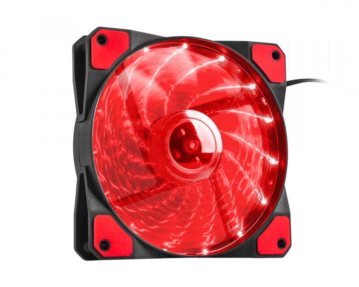 Genesis Hydrion 120 LED PC Case Fan Red