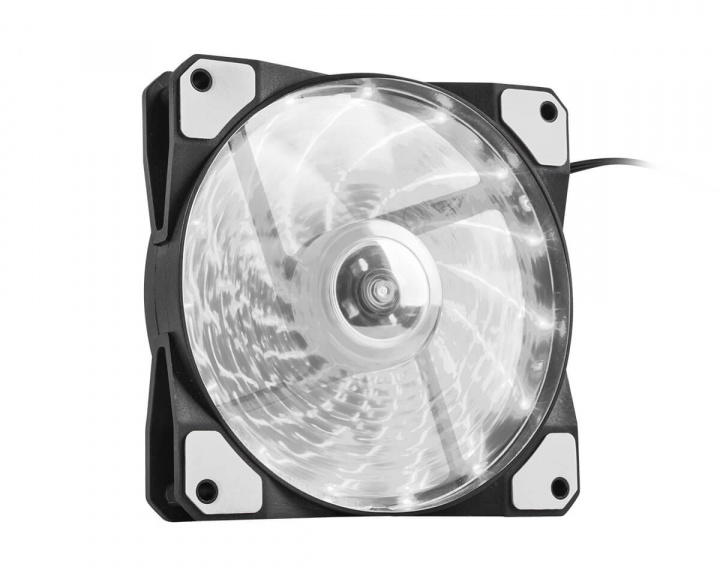 Hydrion 120 LED PC Case Fan White in the group PC Peripherals / Computer components / Cooling & Fans / Computer fans at MaxGaming (13483)